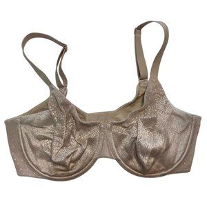 Wacoal Beige‎ Underwire Bra Women US 34DD Adjustable Straps Full Coverage